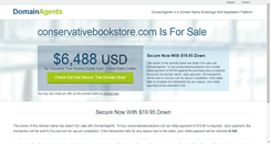 Desktop Screenshot of conservativebookstore.com